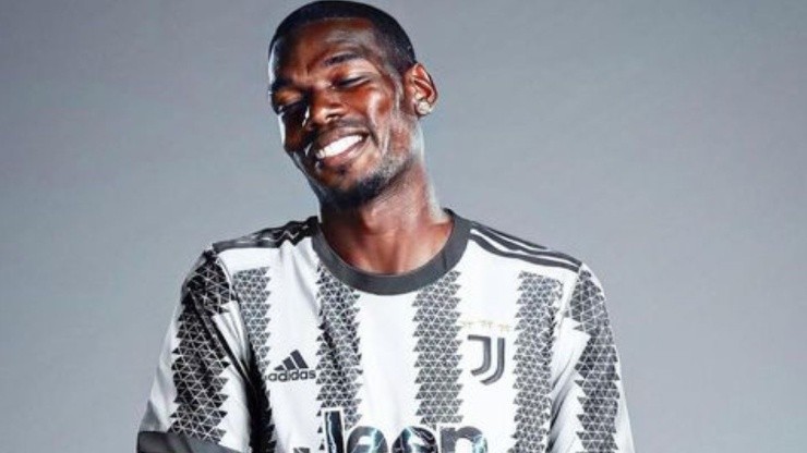 Paul Pogba viste nuevamente los colores de la Juventus.