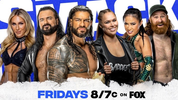 Para la noche de este viernes en SmackDown, se espera la presencia de Roman Reigns y Drew McIntyre entre otros.