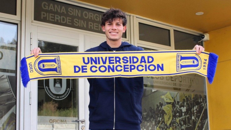 El Pitu Contreras parte a préstamo por lo que queda de temporada en Universidad de Concepción.