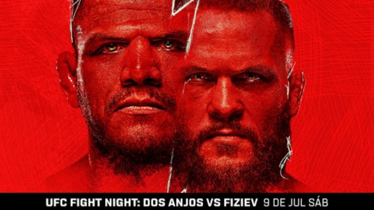 Dos Anjos y Fiziev animarán el evento central de UFC Vegas 58.