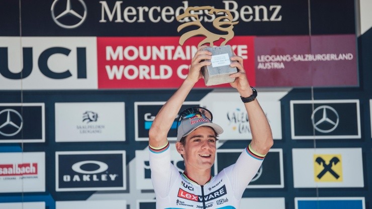 Martín Vidaurre firme al bicampeonato de la Copa del Mundo UCI XCO Sub 23.
