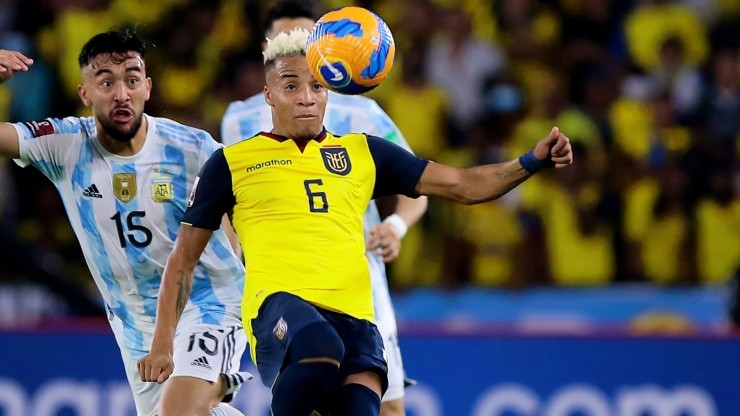 Byron Castillo actuó por Ecuador en ocho partidos de las Eliminatorias Sudamericanas para el Mundial de Qatar 2022