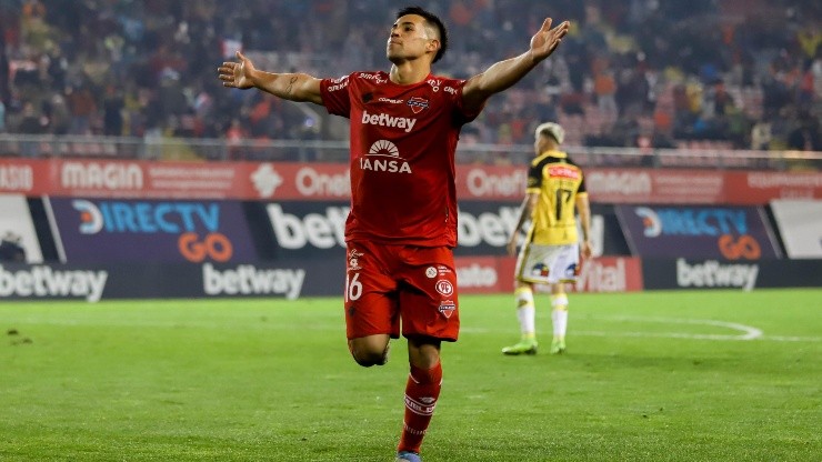 Alexander Aravena anotó el gol de la victoria de Ñublense ante Coquimbo Unido