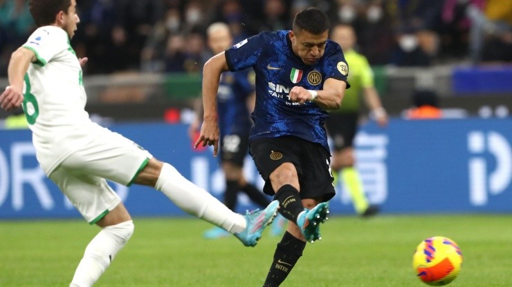 Alexis dejó buenos números en su paso por Inter de Milán