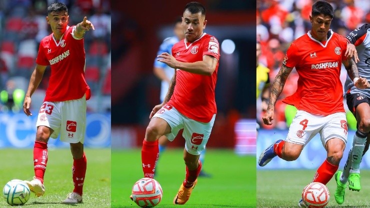 Tres chilenos están en Toluca para el Apertura 2022