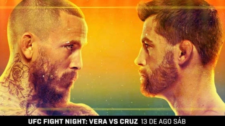 Marlon Vera y Dominick Cruz chocarán en el evento central de UFC Fight Night.