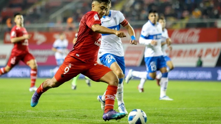 Nicolás Guerra ha convertido 17 goles desde que llegó a Ñublense.