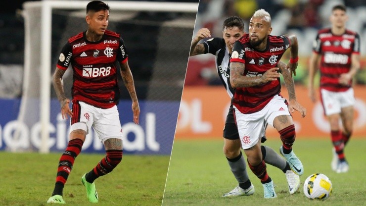 Erick Pulgar y Arturo Vidal salen a dar el primer golpe en Copa Libertadores con Flamengo