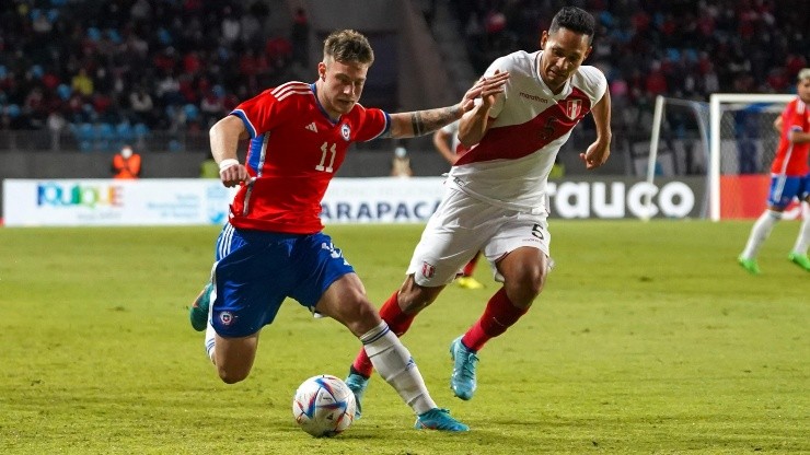 Bruno Barticciotto fue uno de los mejores en la victoria de Chile ante Perú