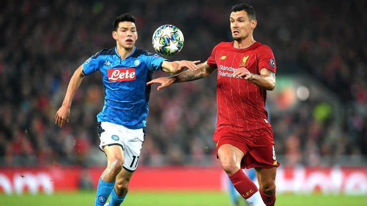 Liverpool se llevó una goleada en su visita al Napoli