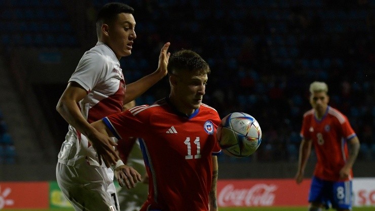 Chile Sub 23 venció a su similar de Perú en un amistoso en Iquique.