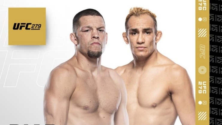 Nate Diaz y Tony Ferguson chocarán en el evento central de UFC 279.