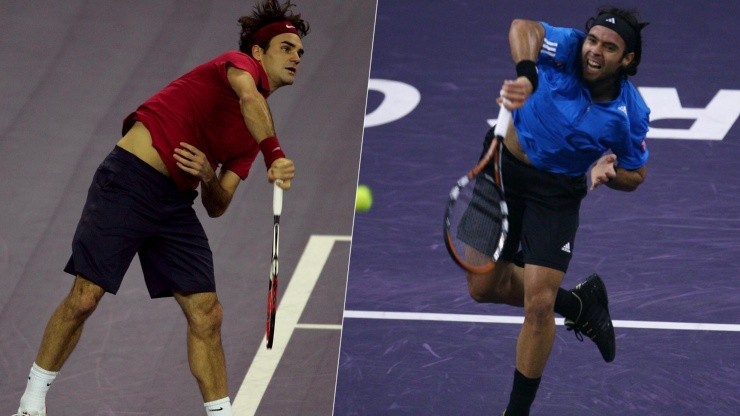 Fernando González derrotó solo una vez a Roger Federer, en un verdadero partidazo