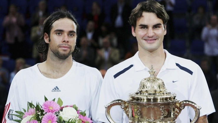 El día que Federer le ganó a González la final del ATP  de Basel en 2006.