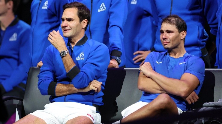 El llanto, la emoción y felicidad de Roger Federer por una carrera extraordinaria.
