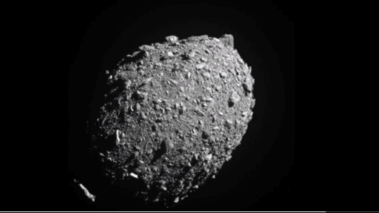 El objetivo a la vista: el asteroide Didymos.