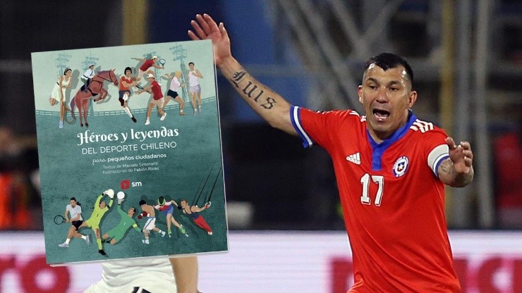 Gary Medel responde a la polémica por el libro Héroes y leyendas del deporte chileno para pequeños ciudadanos