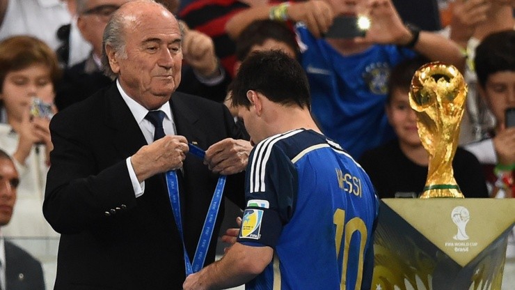 Messi estuvo cerca de la Copa del Mundo el 2014, pero no logró levantarla