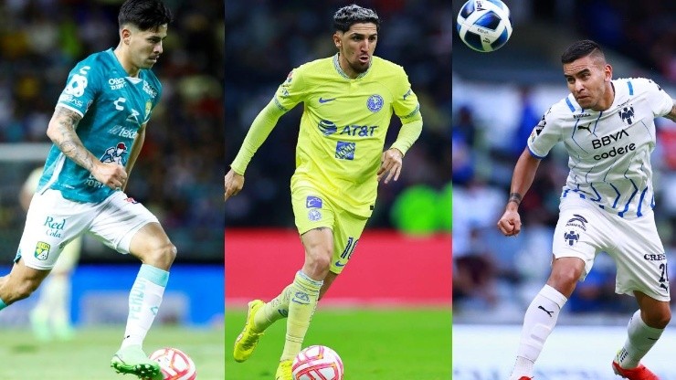 Tres chilenos están en el equipo ideal de la Liga MX