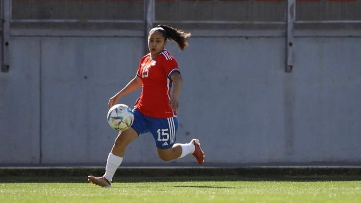Chupete celebra a su hija Arantza que debutó en el Mundial Sub 17