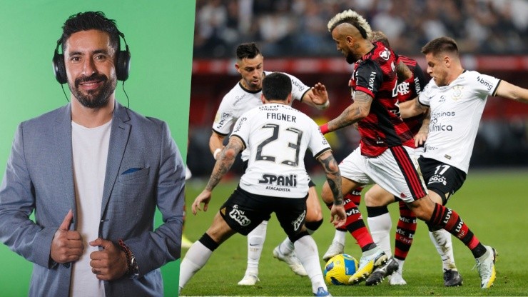 Cristián Basaure aborda con altura de miras el presente de Arturo Vidal y su suplencia en Flamengo