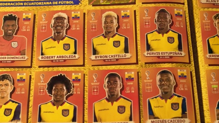 ¿Qué harán en Ecuador con la lámina de Byron Castillo en el álbum del Mundial de Qatar 2022?