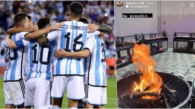 Argentina ya está en suelo qatarí para iniciar su participación en el Mundial.