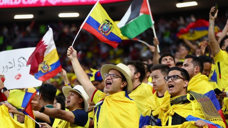 La barra de Ecuador se rió de la ausencia de Chile en Qatar