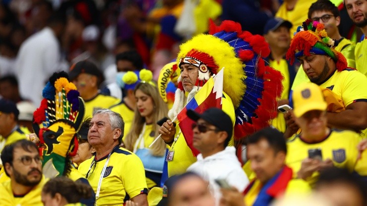 Los hinchas de Ecuador no se portaron nada bien en el puntapié inicial de Qatar 2022.