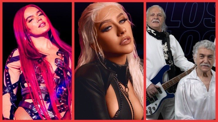 Karol G, Christina Aguilera y Los Jaivas las flamantes nuevas contrataciones para Viña 2023.
