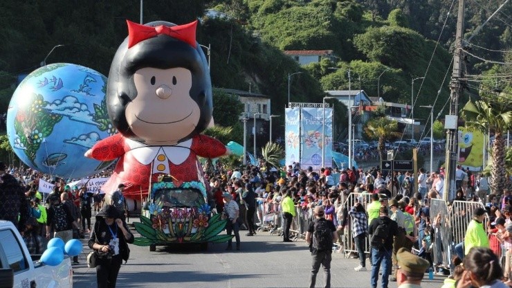 El Paris Parade se vivió recientemente en Talcahuano, antes de arribar a la Región de Coquimbo.