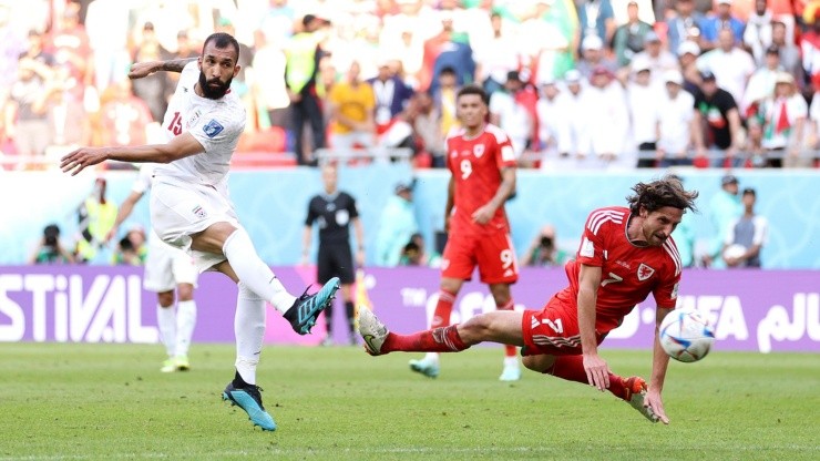 Irán se impuso por 2-0 ante Gales y suma sus primeros puntos en el Grupo B.
