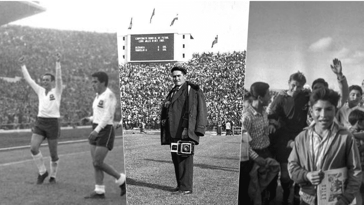 En el entretecho de una casa se encontraron los negativos de un set de fotografías inéditas del Mundial de Chile 1962.