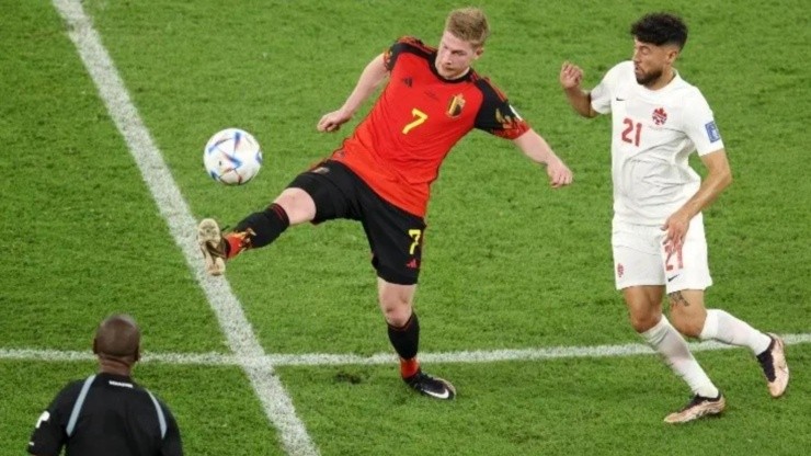 Bélgica comenzó el Mundial con un ajustado triunfo ante Canadá.