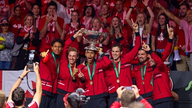Canadá ganó la primera Copa Davis de su historia