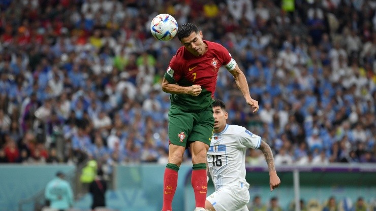 La tecnología delata a CR7 en el gol portugués ante Uruguay