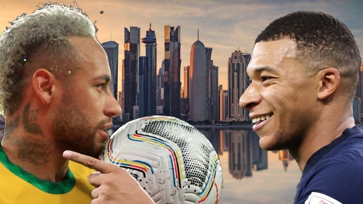 Neymar y Mbappé son los líderes de Brasil y Francia en la lucha de favoritos para ganar la Copa del Mundo en Qatar 2022