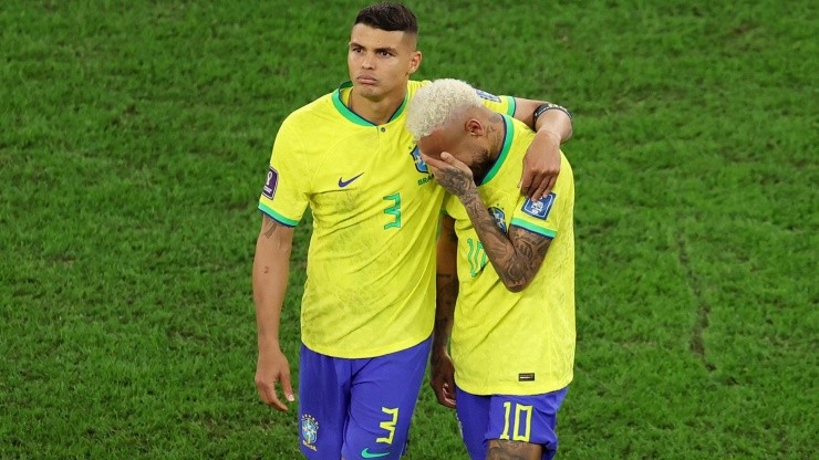 Neymar llora y es un mar de lágrimas tras eliminación de Brasil en Qatar 2022... ¿su último Mundial?