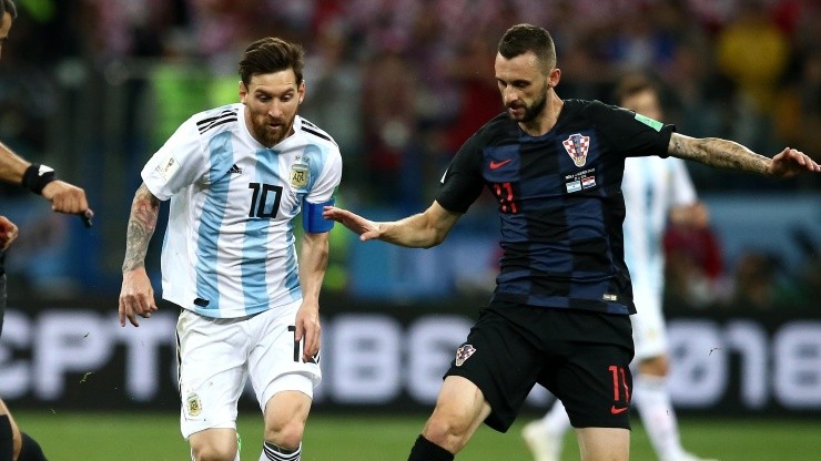 Messi ya enfrentó a Croacia en el 2018 con goleada en contra.