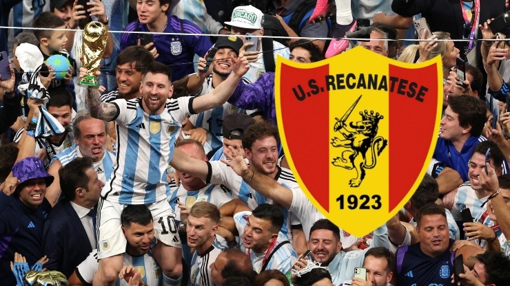 Lionel Messi está ligado al US Recanatese, equipo que milita actualmente en la tercera división italiana.