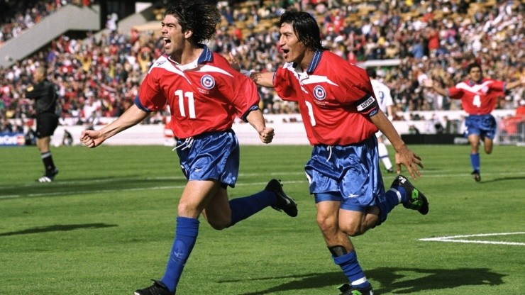 Marcelo Salas e Iván Zamorano brillaron en Francia '98