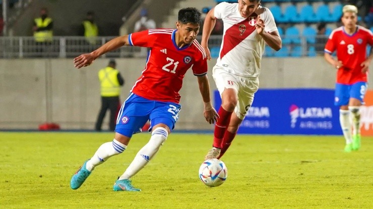 Darío Osorio es la principal figura de la selección chilena Sub 20 para el Sudamericano de Colombia