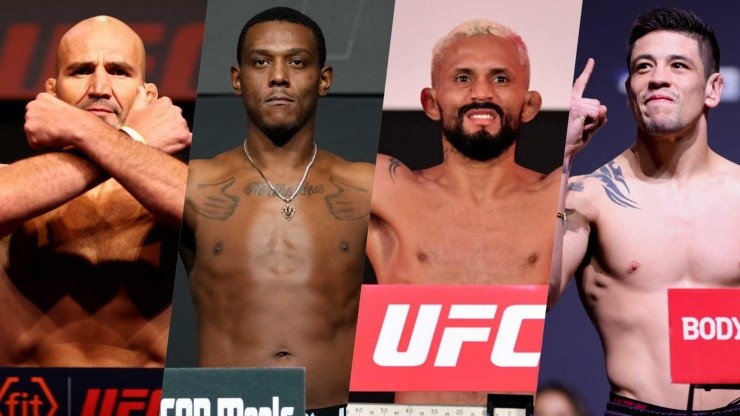 Cuatro gladiadores se enfrentarán en Río por dos campeonatos de UFC.