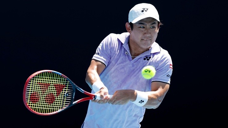 El tenista japonés batió un notable récord para su país en el primer Grand Slam de la temporada.