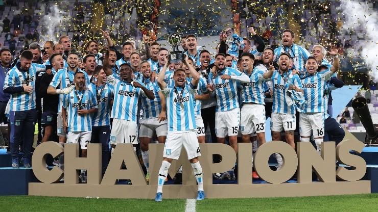 Racing venció a Boca Juniors en la final de la Supercopa