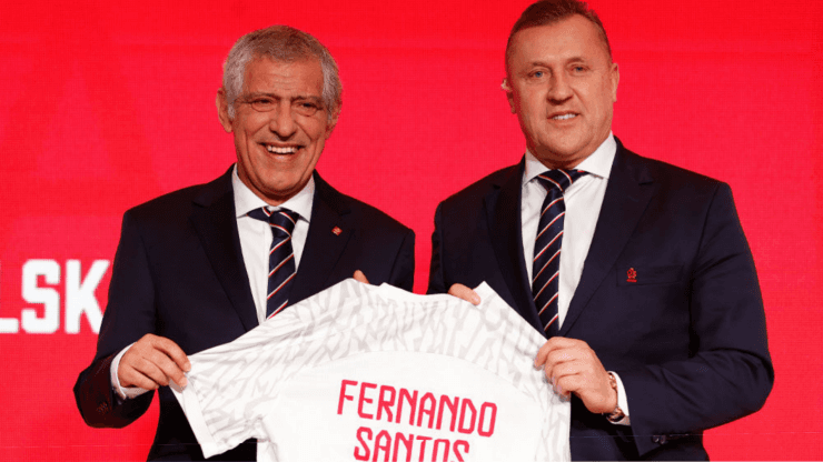 Fernando Santos pasa de dirigir Portugal a Polonia.
