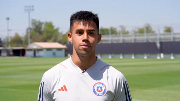 Alexander Aravena ya entrena junto a la selección chilena sub 23