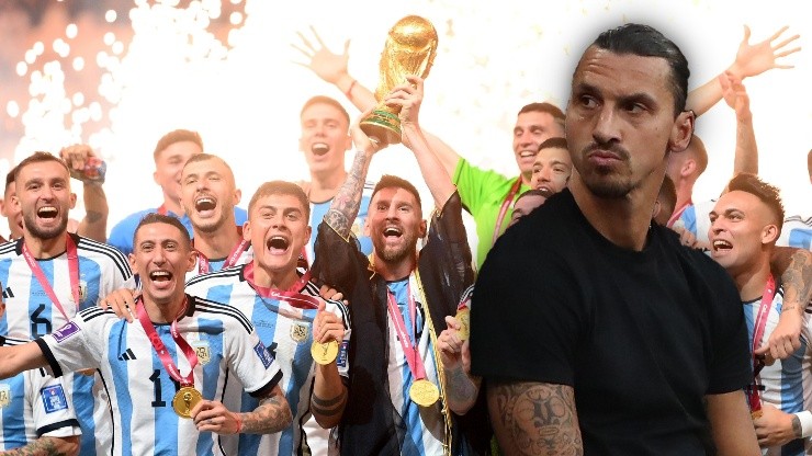 La prensa argentina reaccionó a las picantes declaraciones de Zlatan Ibrahimovic sobre el título de la Albiceleste en Qatar 2022.