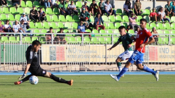 La Roja Sub 23 cayó por 5-0 ante Santiago Wanderers en un amistoso en Valparaíso.