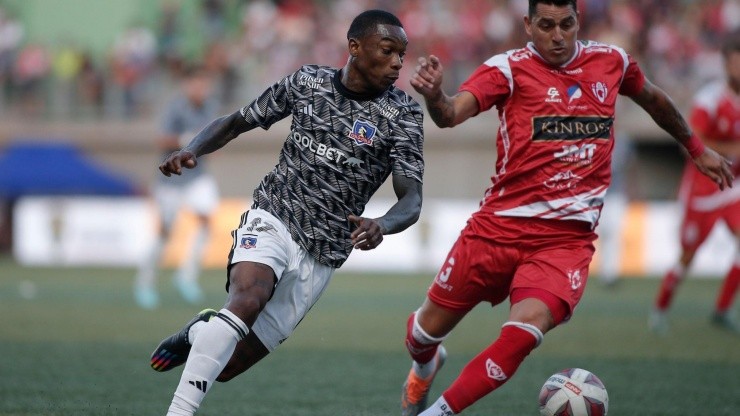 Castillo debutó en Copiapó contra el elenco local y anotó un gol